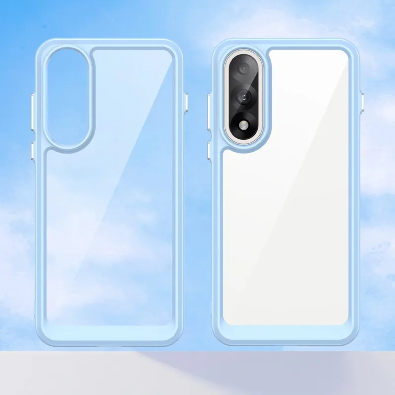 Heavy Duty Transparent Phone Cover with Anti-Drop Airbag Design