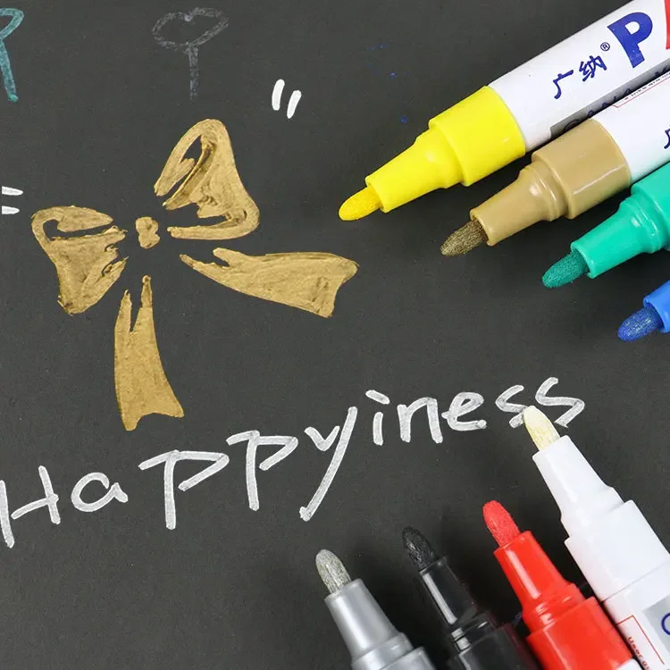 Guangna 페인트 노트 번호 펜 DIY 유성 그래피티 타이어 터치업 Gn110  Guangna