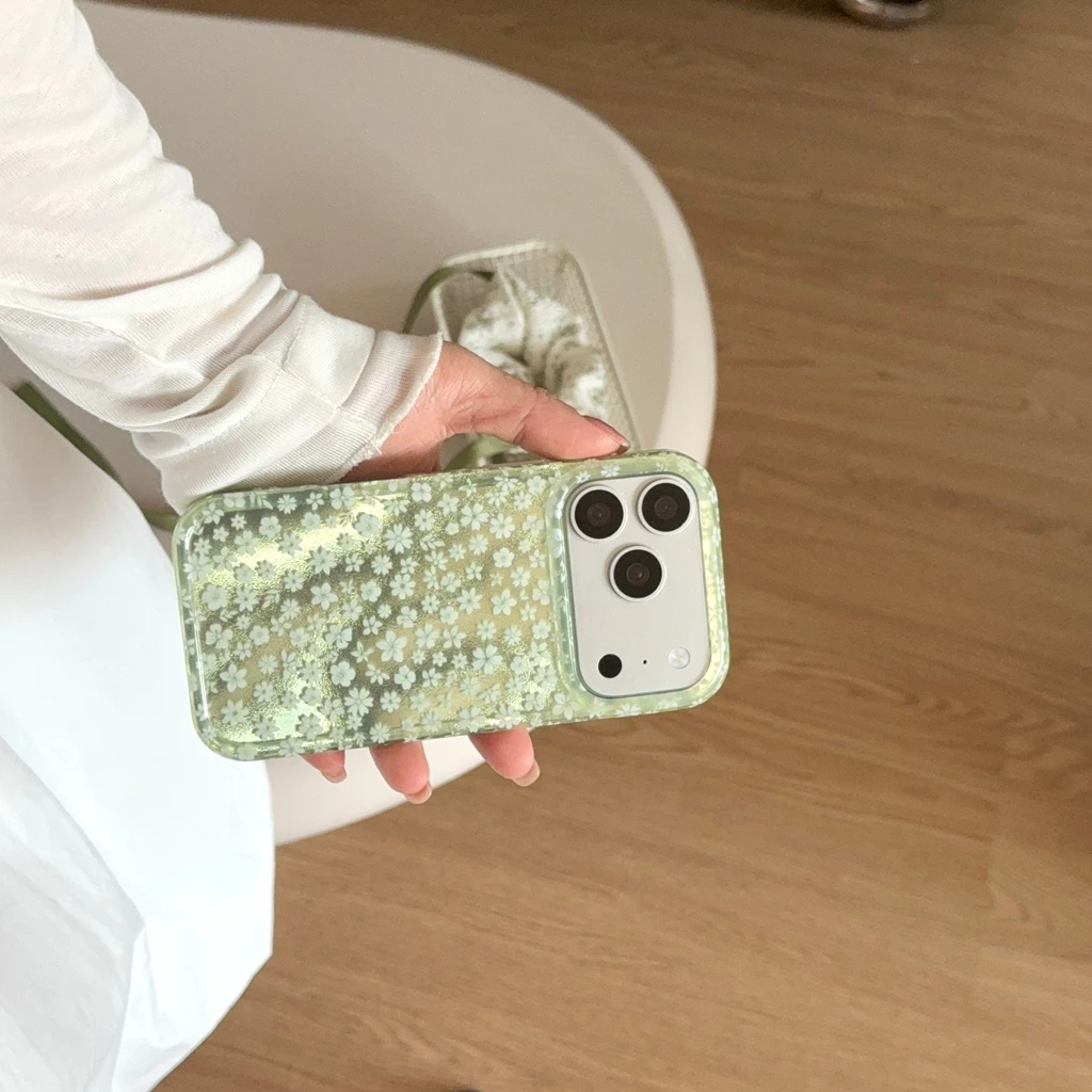 Spring Day Floral Shockproof Protective Phone Cover Case
