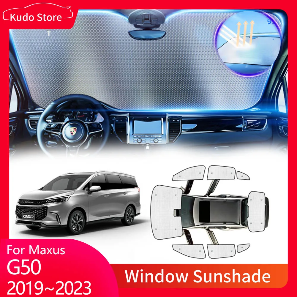 

Full Coverage Sunshades for Maxus G50 2019~2023 Front Windshields Sun Protecti Curtains Rear Side Windows Visor Mats Accessories