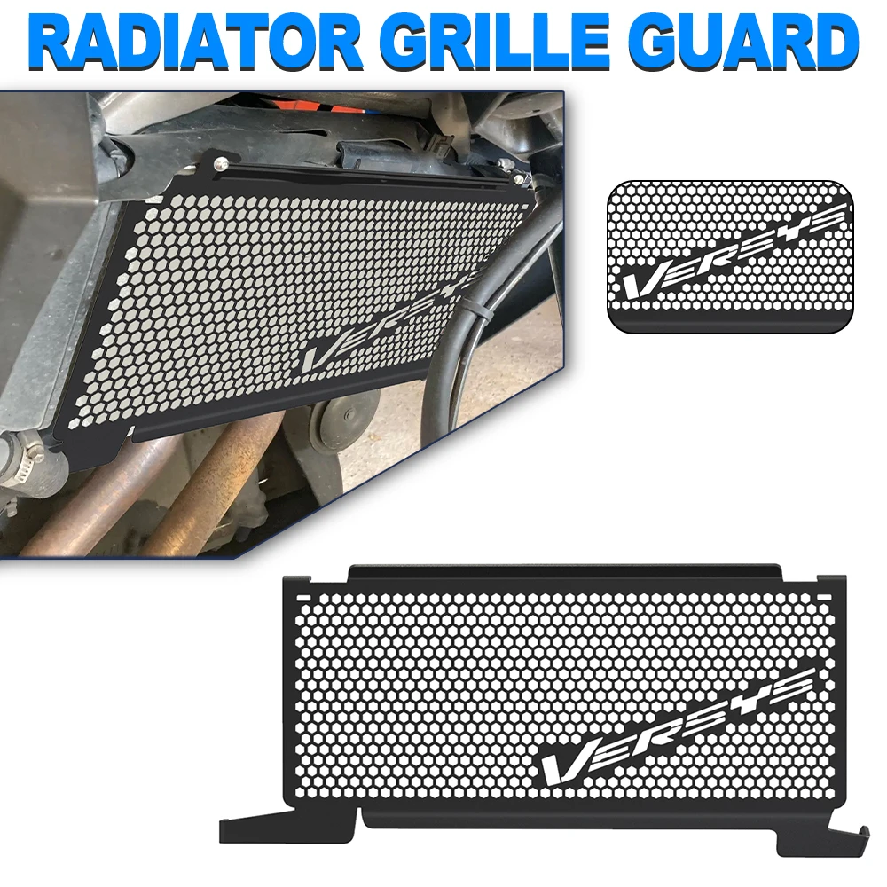 

Защитная крышка радиатора для мотоцикла Kawasaki Versys 650 KLE650 ABS 2015-2024 Versys650