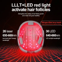 Casquette de croissance capillaire au laser Lescolton LLLT, chapeau pour les traitements des cheveux et du cuir chevelu, thérapie par lumière rouge, casquette anti-chute de cheveux pour femmes et hommes 3
