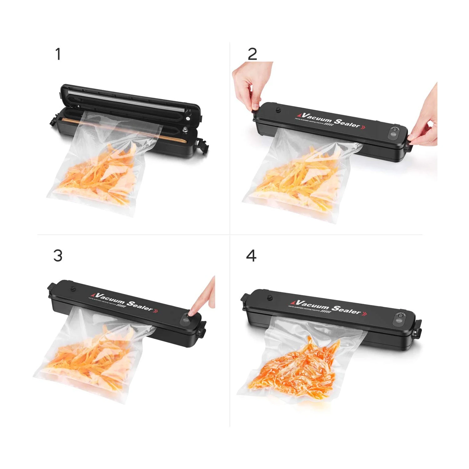 Best Vacuum Sealer Fruit Vegetable Preservation Machine Home Electric Food Vacuum Sealing Aspirapolvere Seladora A Vacuo 4