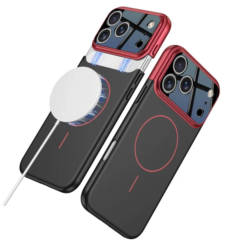 Dual-Tone Magnetic Circle Case with Enhanced Camera Protection