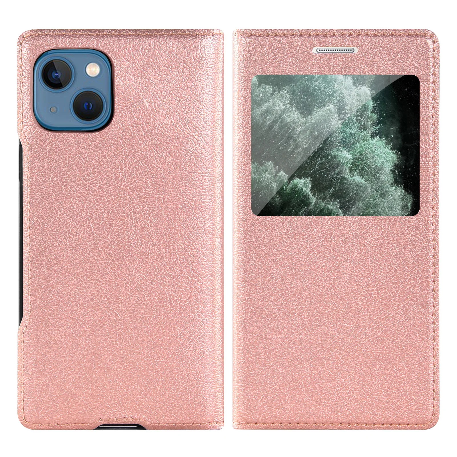 

Чехол-книжка с прозрачным окошком для Apple iPhone X/XS/MAX/XR/6/7/8plus