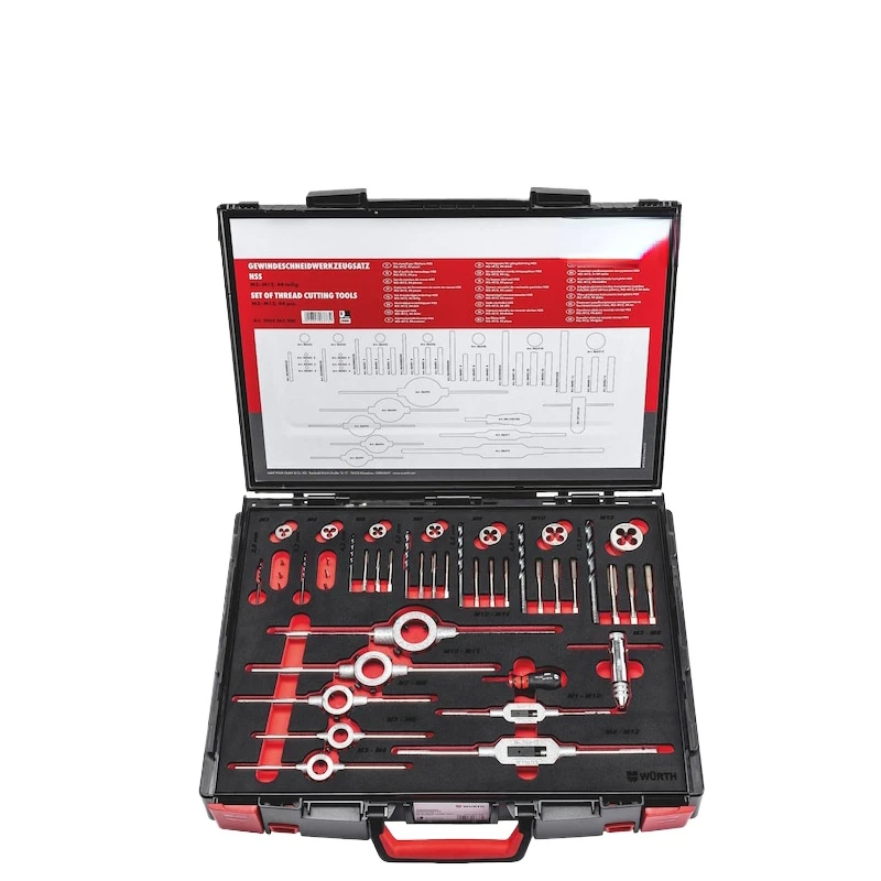 

Tap Threading Die Set 44-Piece Set M3-M12 Thread Cutting Tools 5964065200