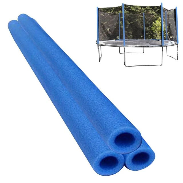 6 Pièces Tubes en Mousse pour Trampoline, Couvre-poteaux en Mousse