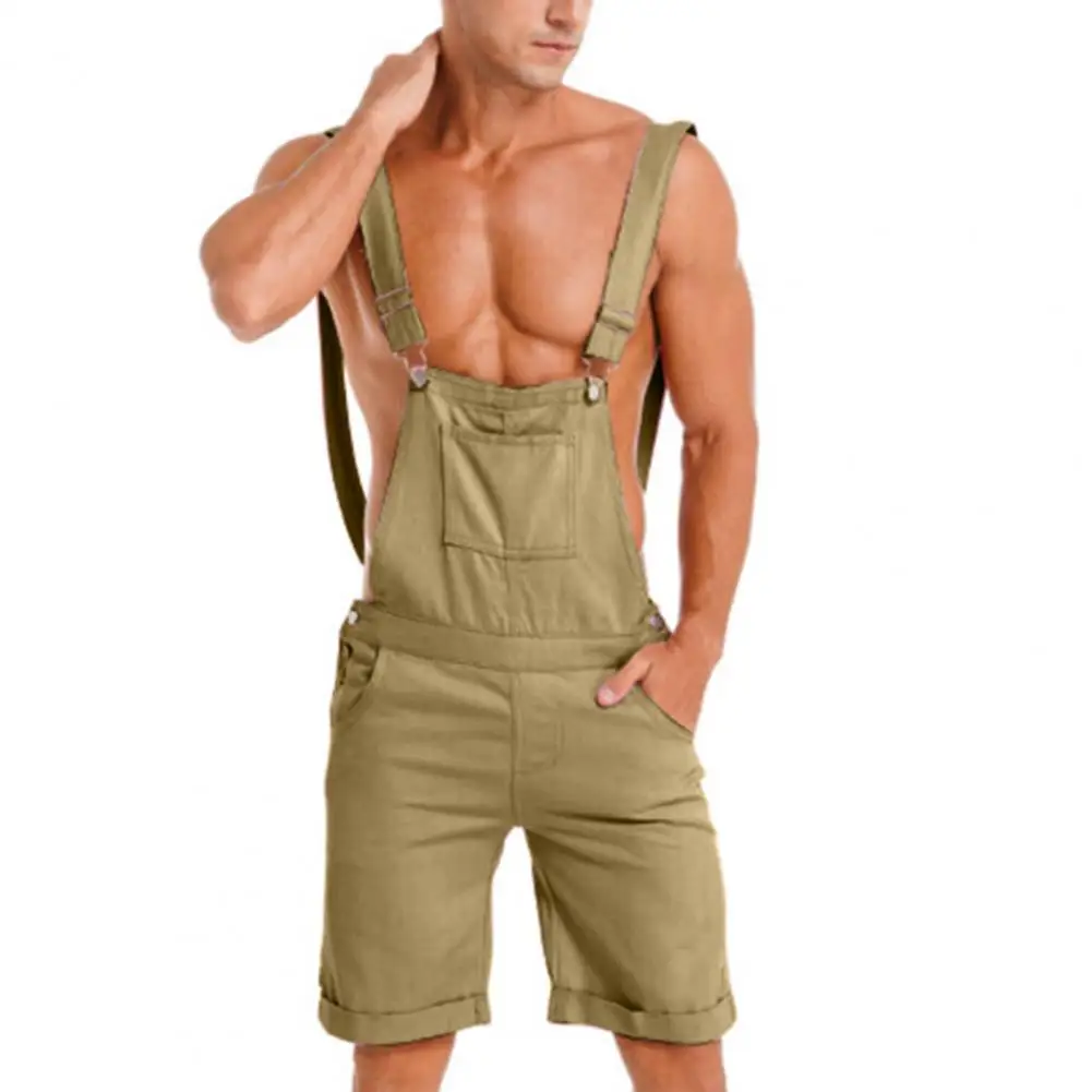 Men Denim Jumpsuit Vintage Jeans Overalls Mens Jumpsuit Cargo Work Pants Baggy Bib Contrast Stitch Denim Overalls Stitch Trousers
