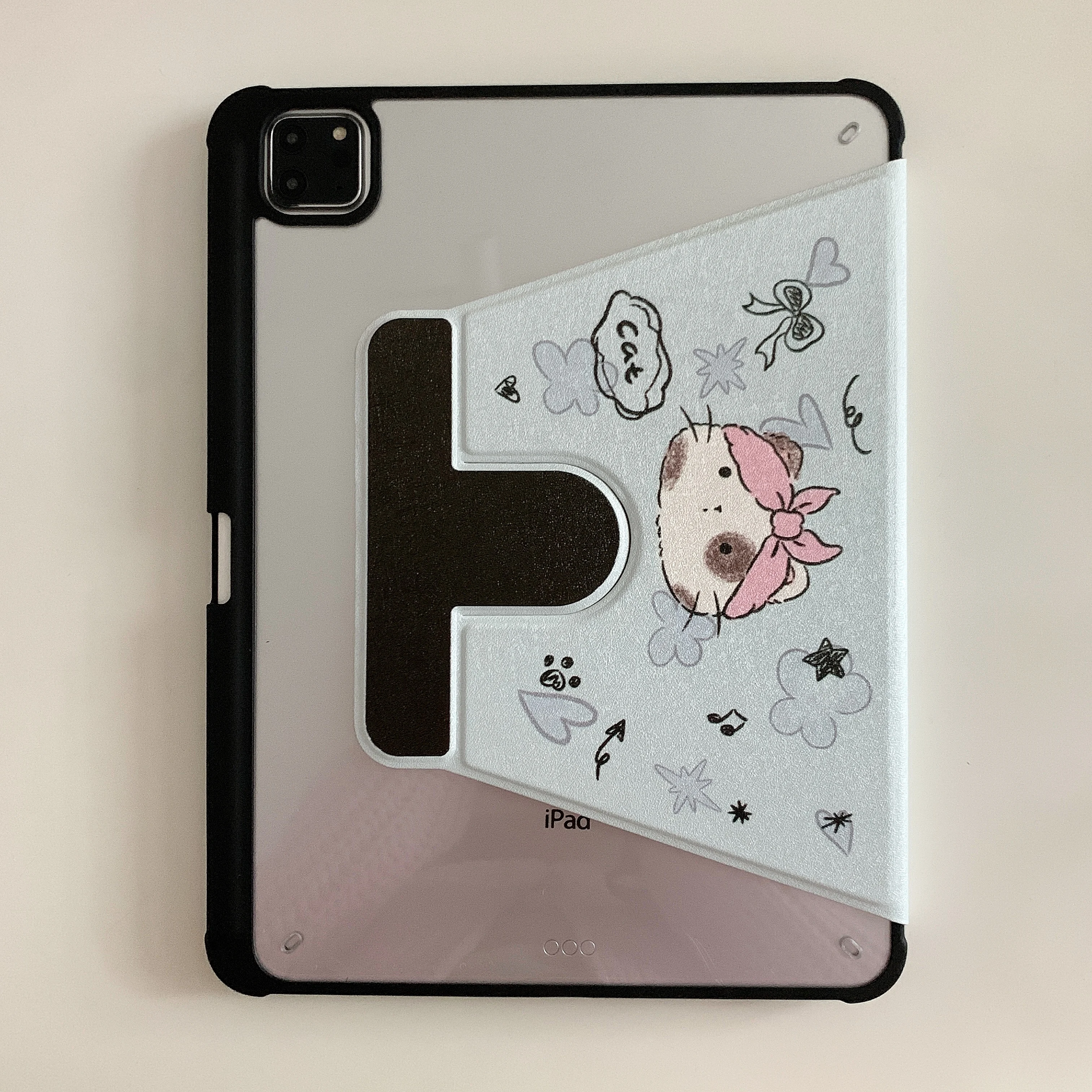 Cartoon Cat Tablet Case for Apple iPad