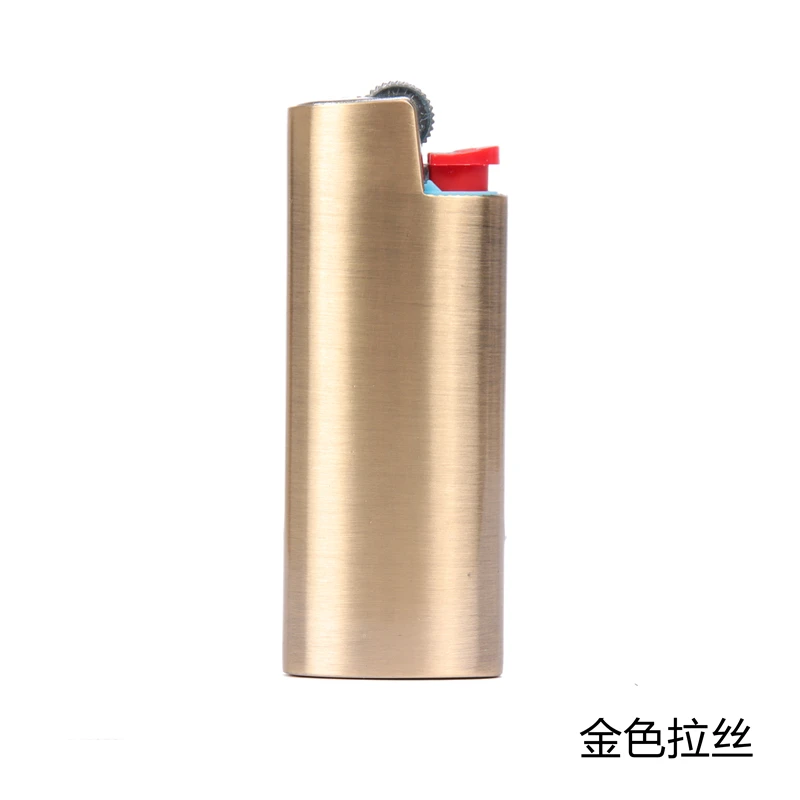 Description Picture 5 of itemSeries Dolphin Metal Case Covered Leather Shell for France Small BIC Lighter j5 J25