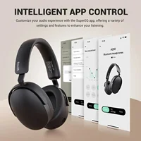 Oneodio SuperEQ A200 ANC Wireless Bluetooth 5.4 Headphones Active Noise Canceling Over Ear Headset With ENC Mic Hi-Res Audio APP - Image 6