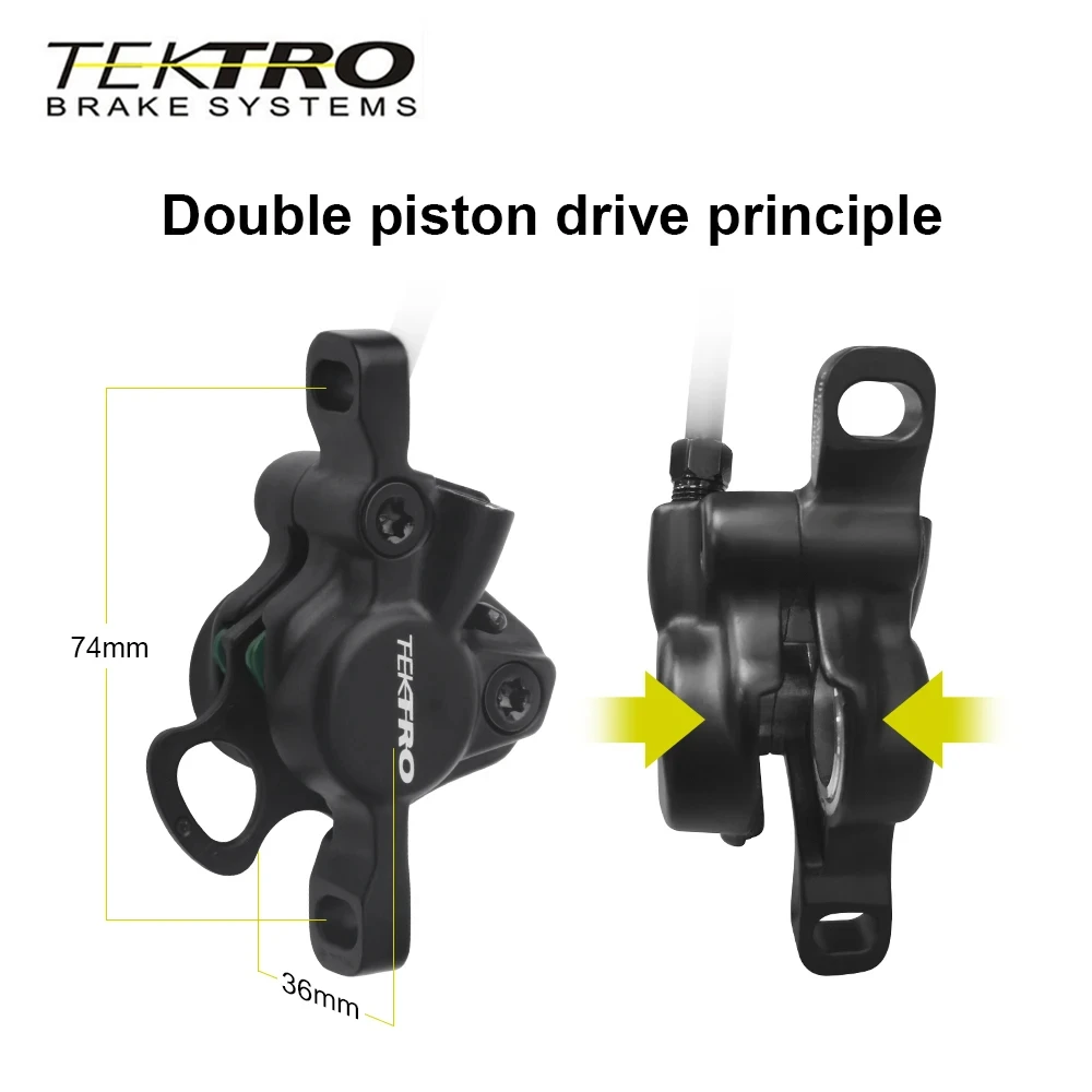 TEKTRO HD-E3520 bicicletta elettrica freno a disco idraulico 900/1850mm MTB bici E-Bike sensore a 2 Pin controllo di potenza freno idraulico - immagine 4