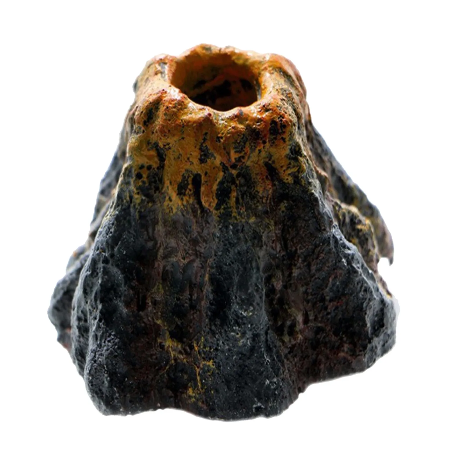 Color Changing Aquarium Volcano Decor 2