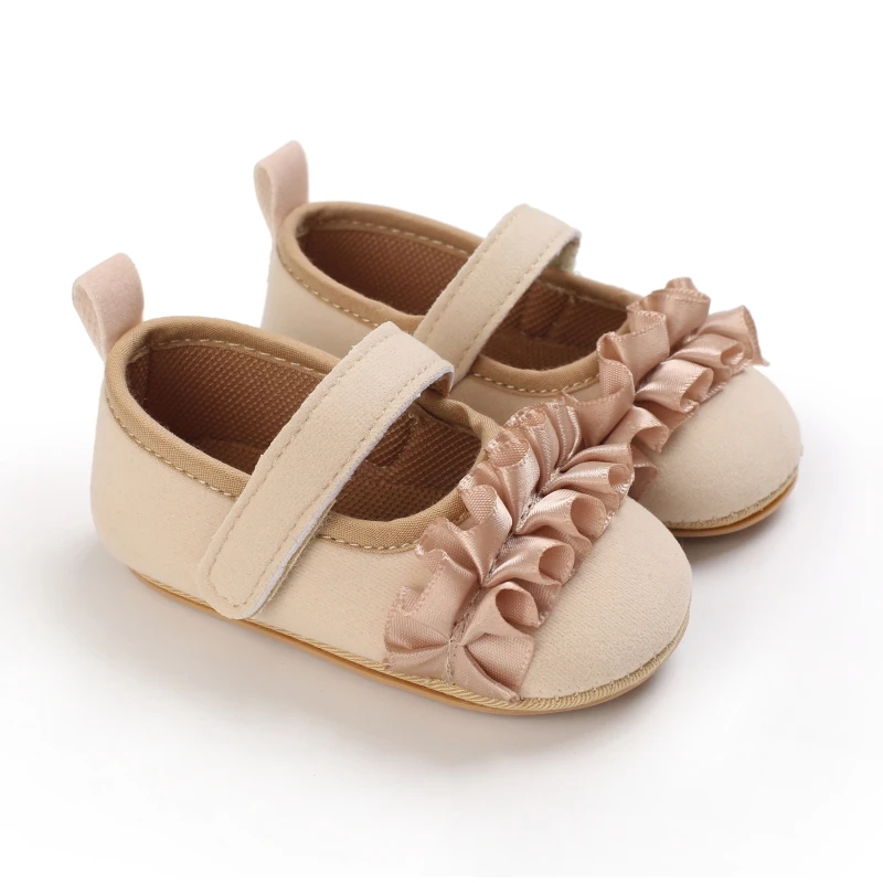 Baby Walking Shoes Golden Baby First Walkers Shoes Gold Princess Shoes Comfortable Soft Soled Non Slip Walking Shoes Pre-Walkers