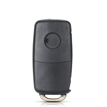 Cover chiave telecomando per Il VW Volkswagen Golf MK4 Bora 7 Cover chiave telecomando per Il VW Volkswagen Golf MK4 Bora - KEYYOU 4 Bottoni Sostituzione A Distanza di Vibrazione Pieghevole Chiave Dell automobile Borsette Custodia Per