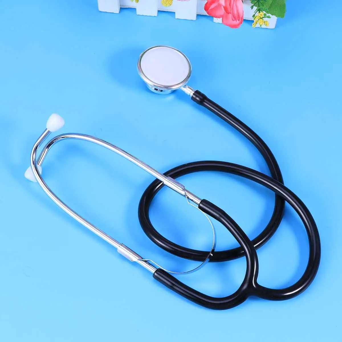 Portable Medical Stethoscope Dual Head Auscultation Device Double Sided Stethoscope Healthcare Equipment Physician