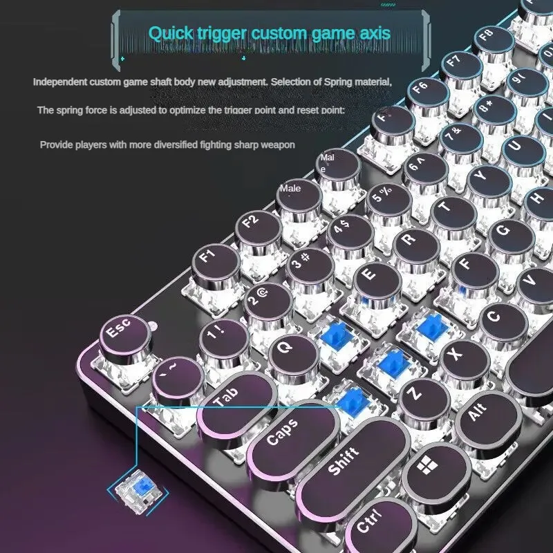 メカニカルキーボードEWEADN-TK950ワイヤレス,Bluetooth,3モード,rgb 