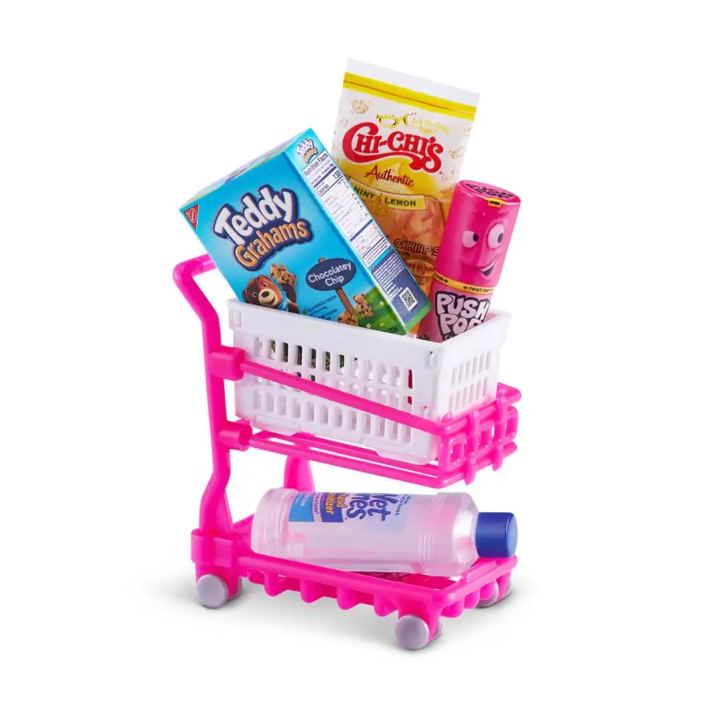 Surprise Ball Mini Brands Toy Gold Mystery Capsule Real Miniature Brands Collectible Toy PVC Surprise Egg Gifts Pretend Play
