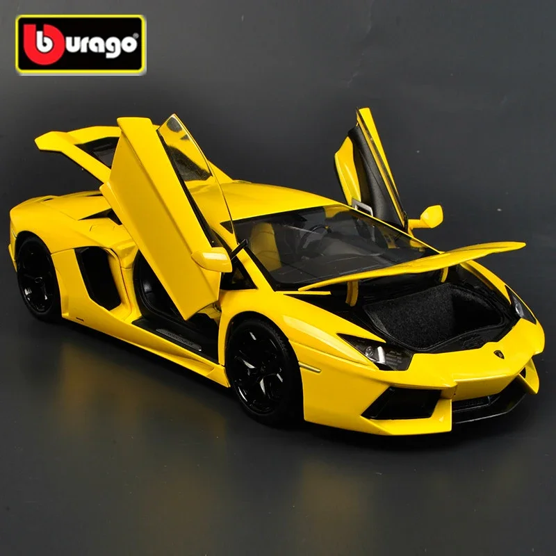 

Bburago 1:18 Lamborghini Aventador LP700-4 Alloy Car Model Diecast Metal Toy Car Model High Simulation Collection Children Gifts