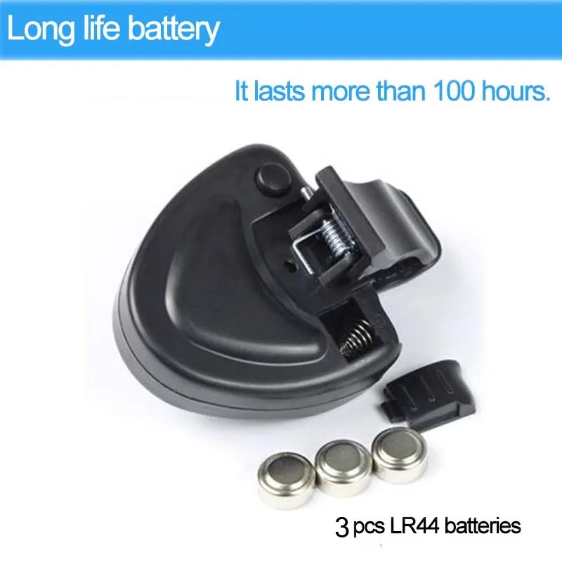 High-Sensitivity LED Fishing Bite Alarm with Sound Alert