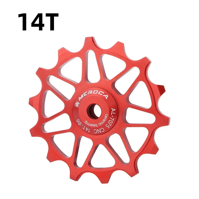 MEROCA Aluminum Alloy Pulley with Sealed Ceramic Bearing