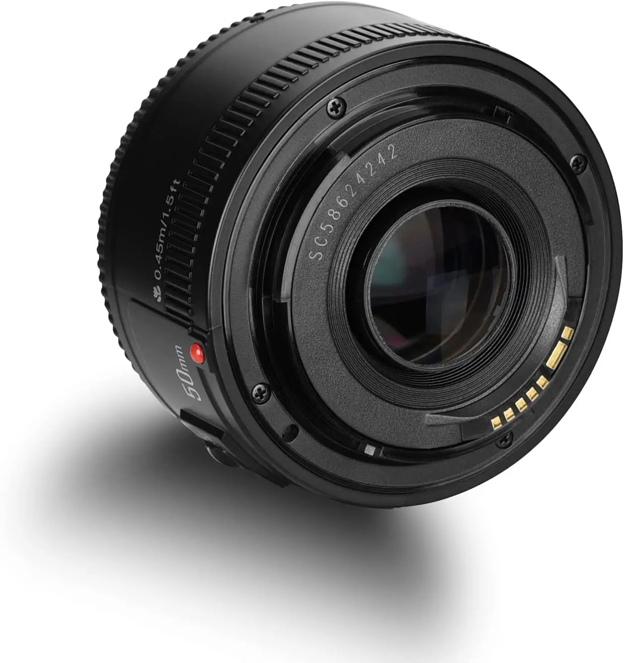YONGNUO YN50mm F1.8C Large Aperture Auto Focus Lens 50MM F1.8 for Canon EF Mount