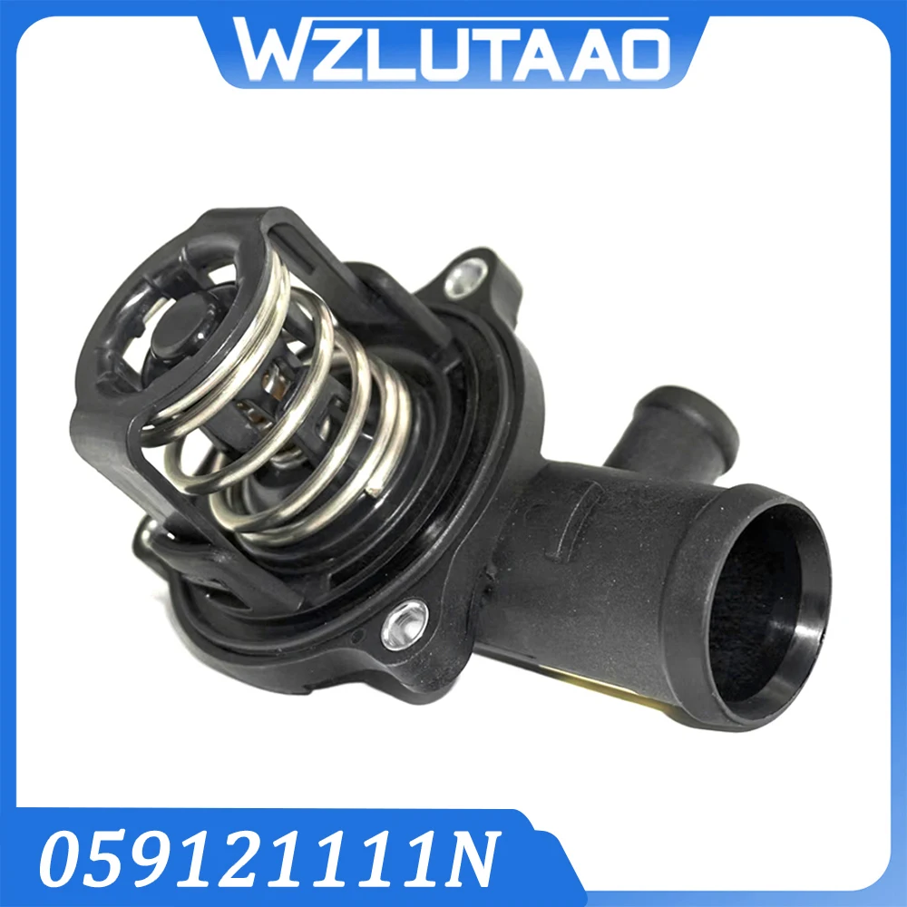 059121111N เครื่องยนต์ Coolant Thermostat สําหรับ Audi A4 B8 A5 Q7 VW Touareg Phaeton 3.0T V6 ดีเซล 2006-2018 059121111L 059121111H 1