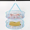 Anti-deformation Household Clothes Basket Clothes Drying Net Socks Drying Sweater Clothes Net Pocket Flat Clothes Drying Rack 4