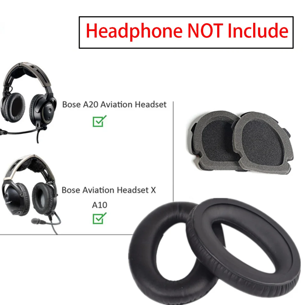 Aviation Headset Earpad | Bose Replacement Sponge - Quality Headset X A10 -