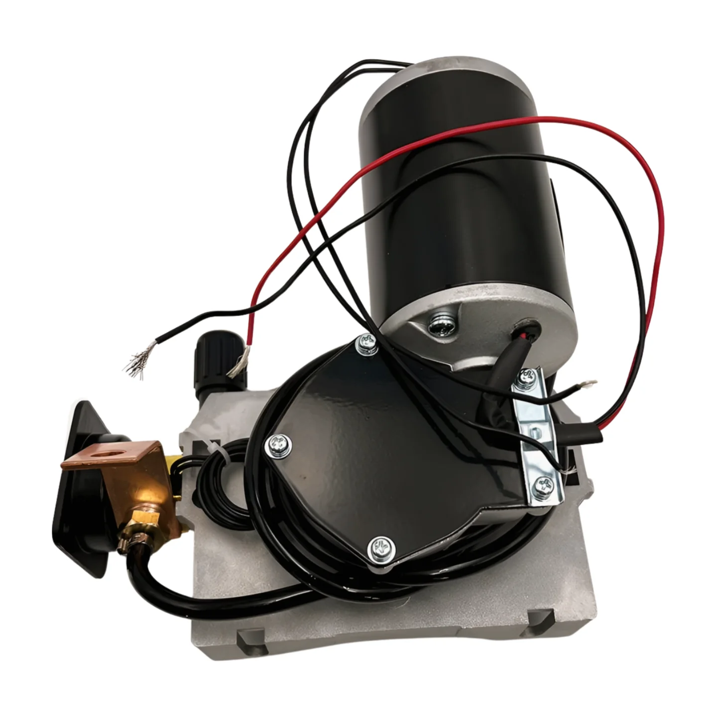 1PK DC24V 1.0-1.2mm 2.0-18m/Min Double Drive With Euro Connector Adaptor 76ZY-02B Mig Welder Wire Feeder Motor Assembly
