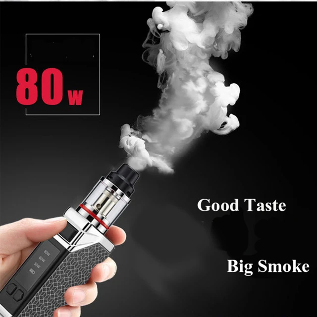 vaporizador de 80W, dispositivo de cigarrillo electrónico vape OLED con  baterías integradas de 2200Mah, vaporizador recargable, cigarrillo  electrónico vaper vapo - AliExpress