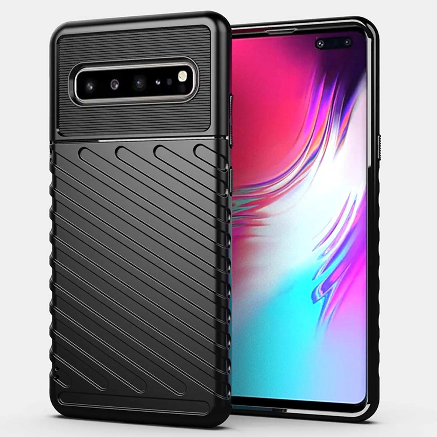 Cover In Silicone Di Lusso Per Galaxy S10 5G S10 + S10 Lite Custodie Antiurto Thunder Per Samsung S10 Plus S10E Galaxy S10 Custodia Opaca