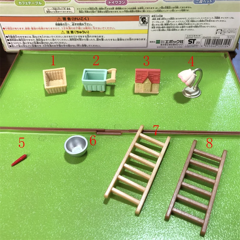 ternurines Japanese family Play House toy doll animal doll mini decoration B18