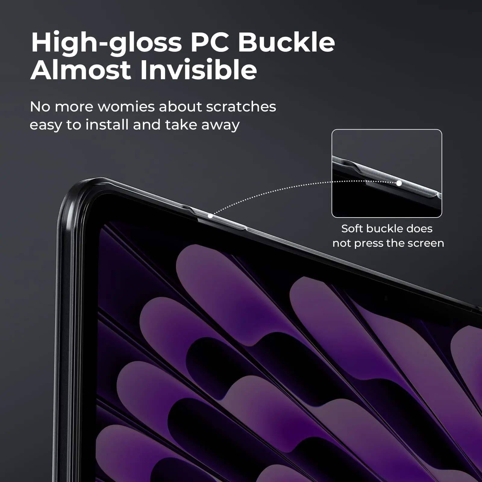 Sleek Black Ultra Thin Armor Case