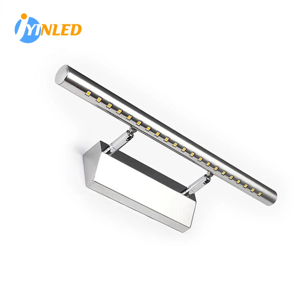 

3W/5W/7W Aluminum & Stainless Steel LED Wall Lamp Warm White /White Light for Bathroom Mirror Cabinets Fixtures with Switch