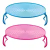 Folding Microwave Tray Oven Bacon Tray Microwave Oven Shelf Multifunction Insulated Heating Tray Rack With Flexible Handles 1
