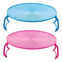 Folding Microwave Tray Oven Bacon Tray Microwave Oven Shelf Multifunction Insulated Heating Tray Rack With Flexible Handles 1
