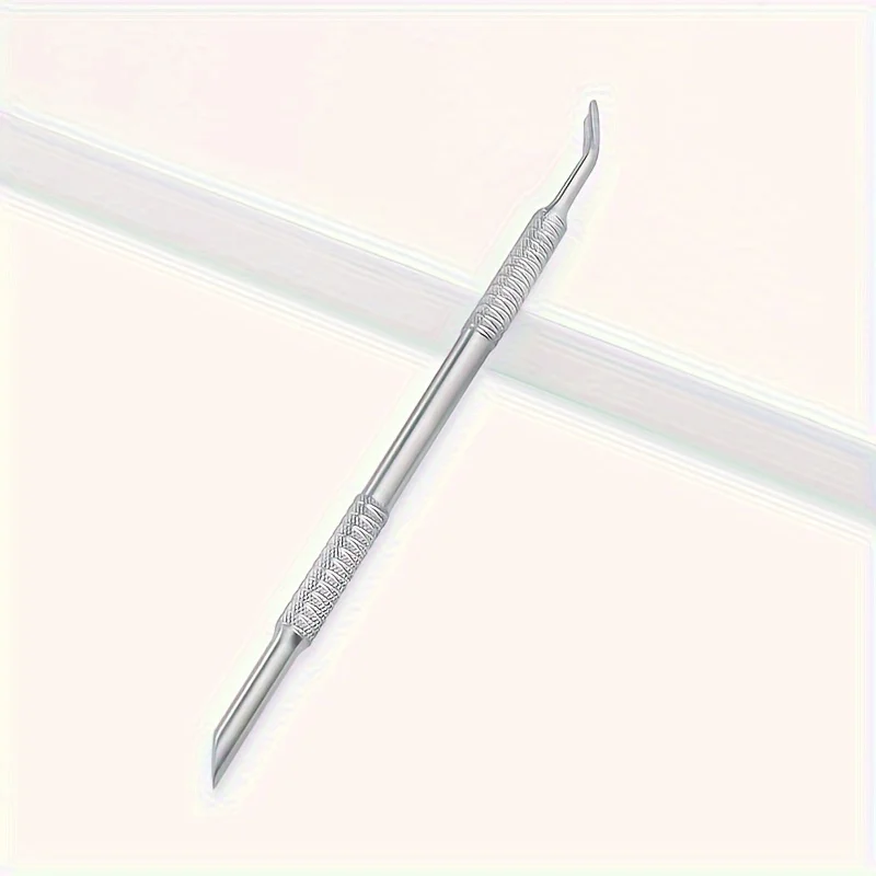 1pc Double-headed Cuticle Pusher, Professional Cuticle Remover, Pedicure Manicure Tools, Dead Skin Pusher Remover