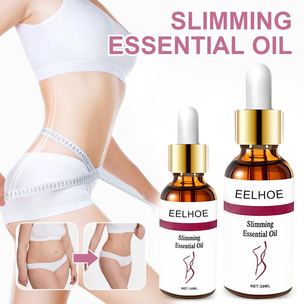 EELHOE Belly Slim Essential Oil Abdomen Fat Burning Navel Serum Weight Loss Slimer Tool Hot Quick Fat Removal Slimming Serum