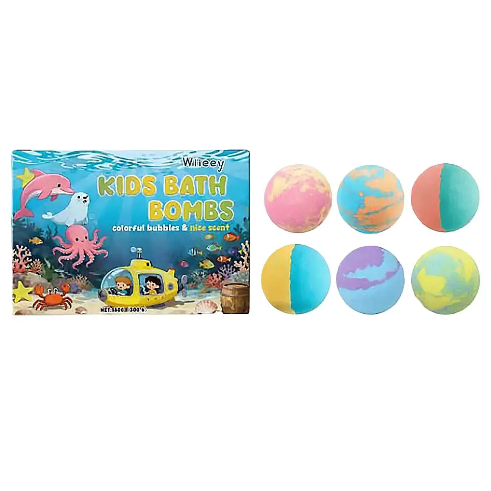 Sfera Effervescente per Bagno Divertente, Delicata Idratazione, Pulizia della Pelle, Profumata, per Relax e Cura del Corpo, Regalo - immagine 5