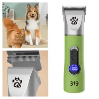 Professional Cordless Dog Grooming Clipper Heavy Duty Electric Pet Hair Trimmer Shear for Thick Coats Large Dog Shaver Scissor 1