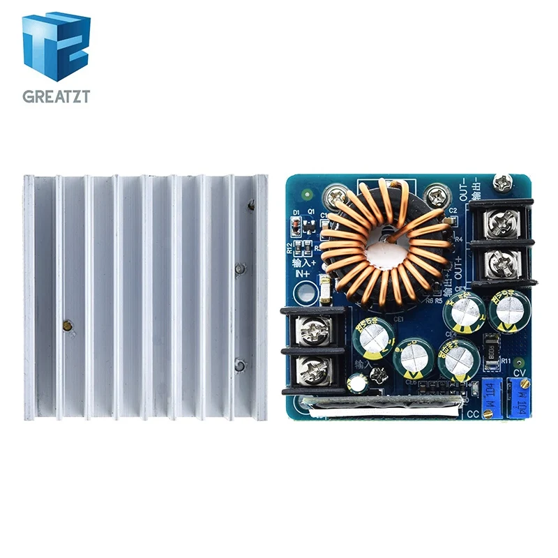 DC-DC 400W 15A Step Down Buck Converter DC 10V-60V zu 0-45V Konstantspannung Konstantstrom Einstellbares Netzteilmodul