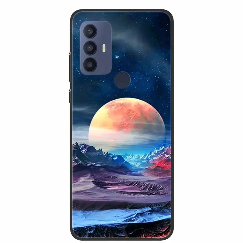 Black Silicon Animal Design Soft TPU Phone Case - Cool Wolf Edition, Flexible Protection Shell