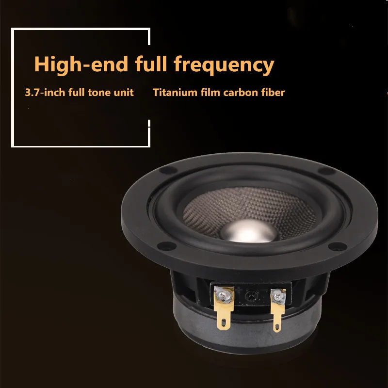 HF-308 Titanium Film Carbon Fiber Cone Neodymium Magnet 3 Inch Full Range Speaker Unit P3-93n Upgrade Car Midrange（1PCS）