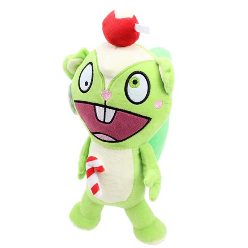 HTF Happy Tree Friends Plush Doll Toy Flippy Fliqpy Nutty Flaky Stuffed Animal Lammy Cosplay Props Fans Collection Kids Gifts plush toy plush doll