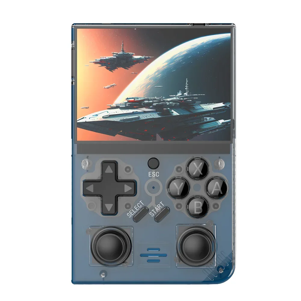 R35PlUS Retro Handheld 3.5 Inch Game Console Linux System Double Joystick Portable Pocket Video Player_voghion.com