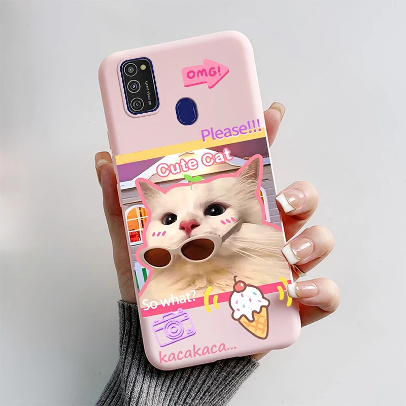Soft Silicone Cartoon Phone Back Cover