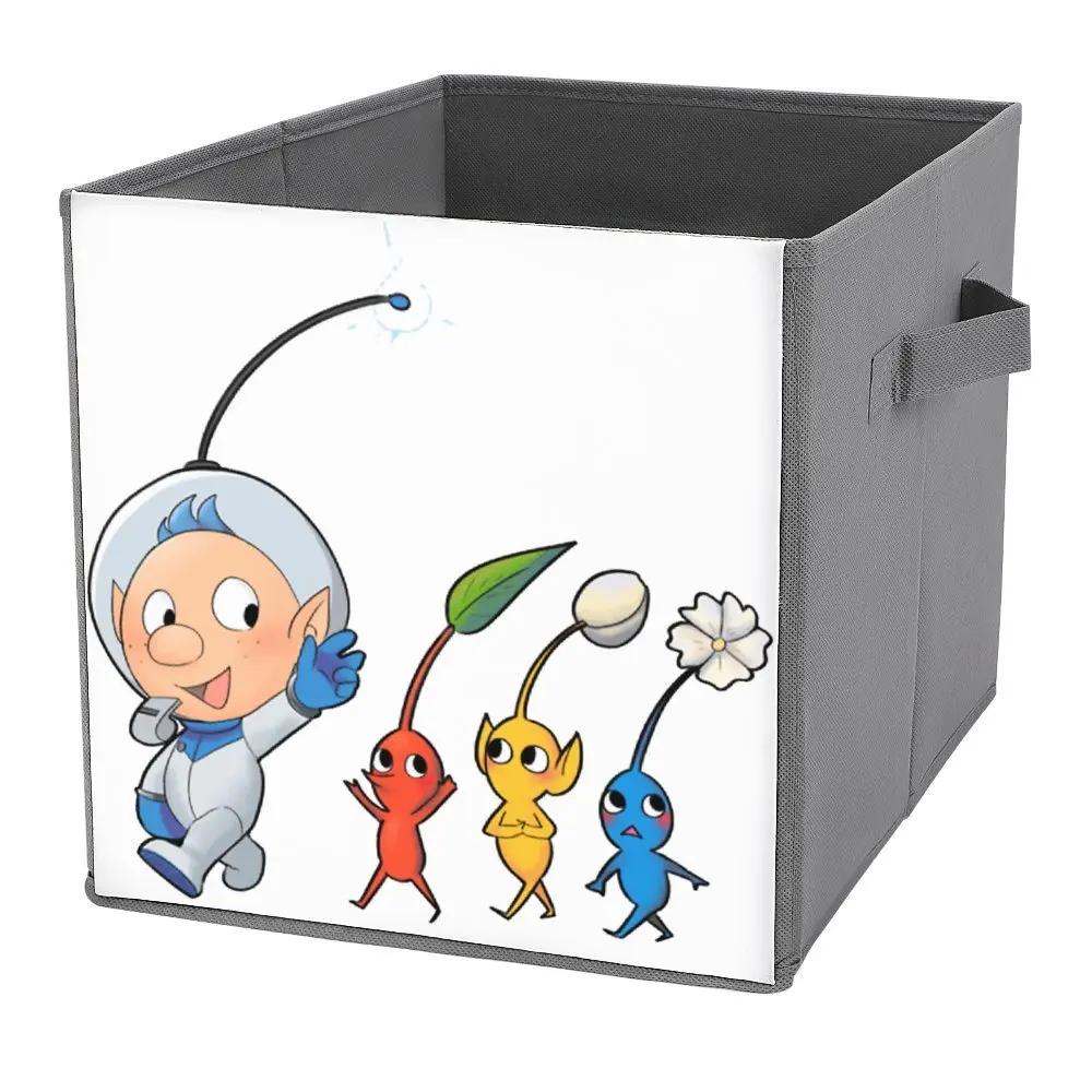 Scatola Portaoggetti Pieghevole Pikmin 3 Alph Premium Scoop Per S Contenitori Di Stoccaggio Libri Di Grande Capacità E Ottimo Al Tocco Novità C