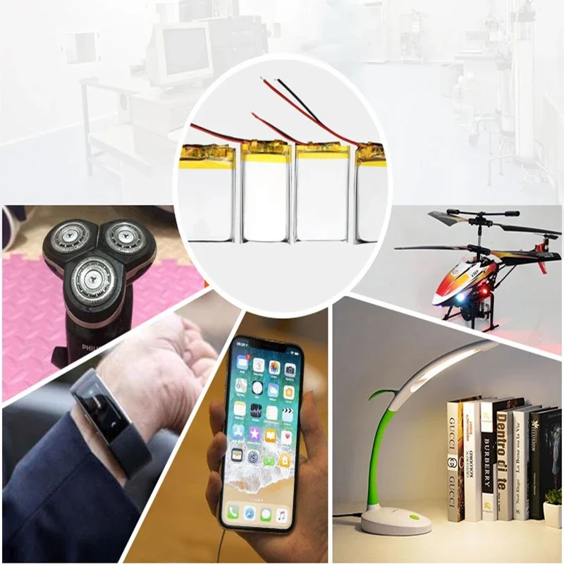 Polymer Lithium Battery 3.7V 103665 124065 103450 102050 102535 103565 for Toy Bluetooth Digital Electronic Recargables rechargeable lithium batteries