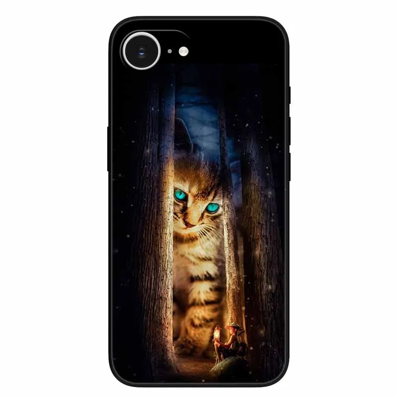 Sleek Black Silicone Phone Cover with TPU Bumpers – Soft Back Protection Case